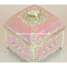 OEM Fancy Pink Jewelry Box/ Luxury Clamshell Ring Box/Necklace Box